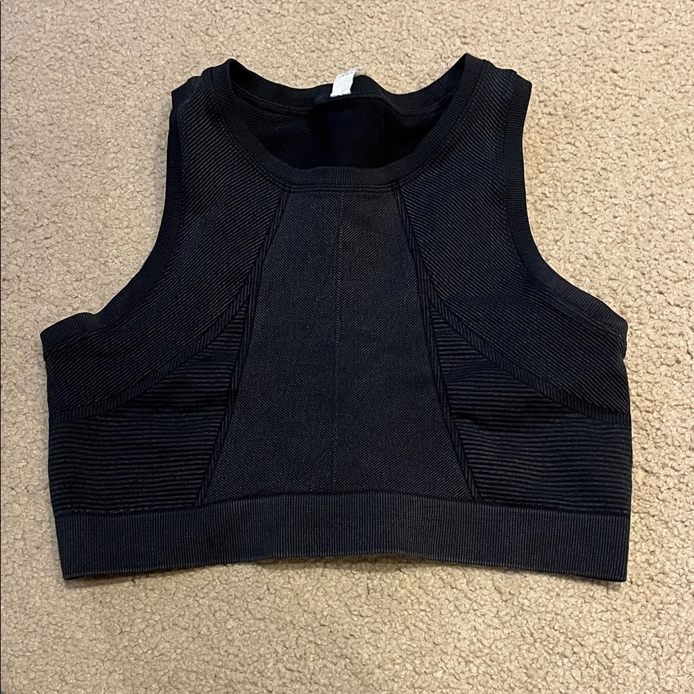 Black Sleeveless Women's Top